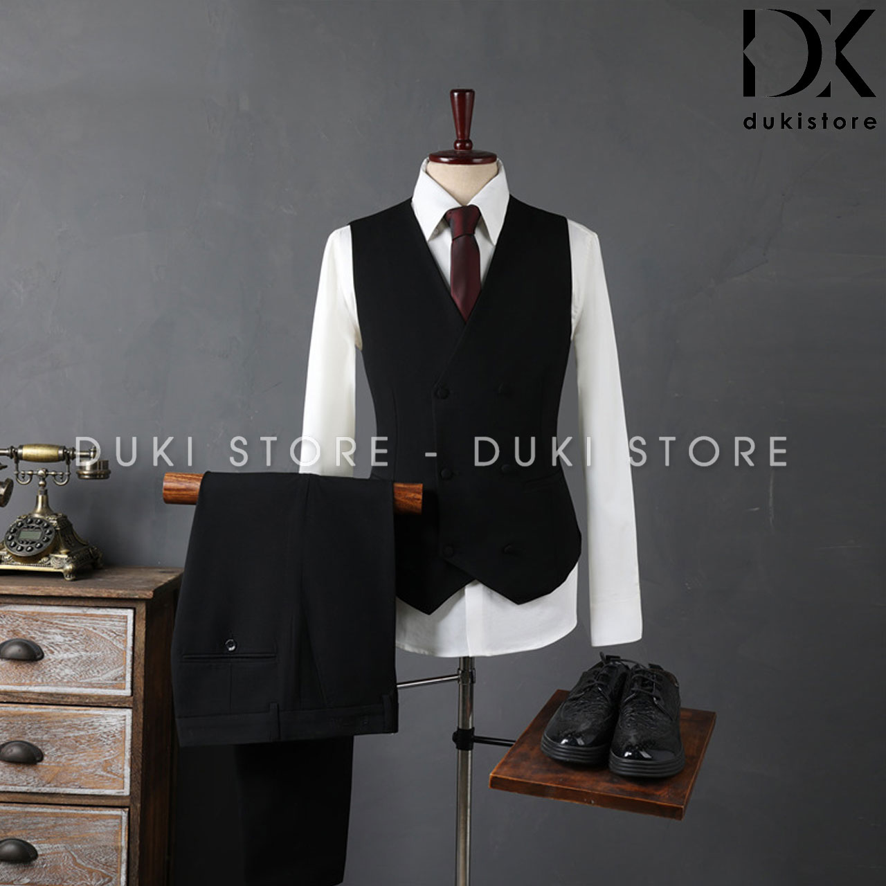 bộ áo vest nam màu đen 1 cúc ve sam cao cấp bo-ao-vest-nam-mau-den-1-cuc-ve-sam-cao-cap-DKA0196-3.jpg